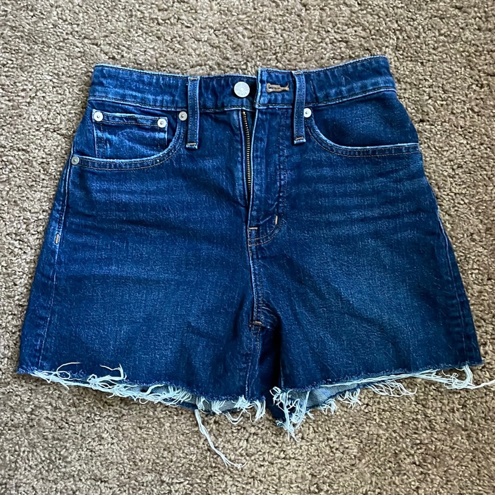 Madewell Curvy High-rise Denim Shorts
